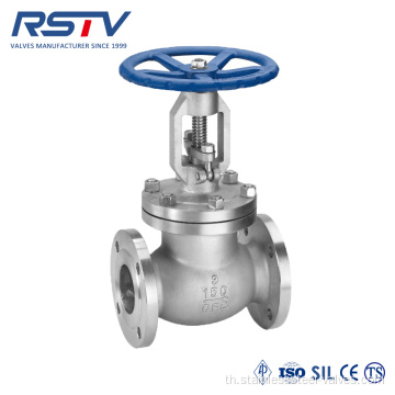 API/DIN/JIS สแตนเลส/เหล็กหล่อหน้าแปลน Globe Valve